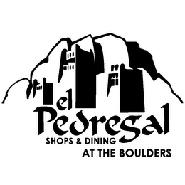 EL PEDREGAL SHOPS & DINING AT THE BOULDERS logo