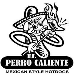EL PERRO CALIENTE MEXICAN STYLE HOTDOGS logo