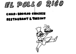 EL POLLO RICO CHAR-BROILED CHICKEN RESTAURANT & TAKEOUT logo