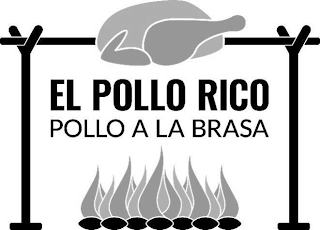 EL POLLO RICO POLLO A LA BRASA logo