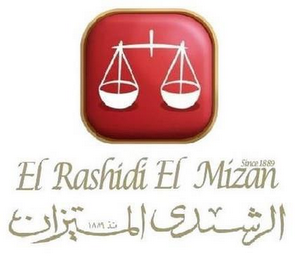 EL RASHIDI MIZAN SINCE 1889 logo