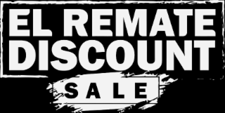 EL REMATE DISCOUNT SALE logo