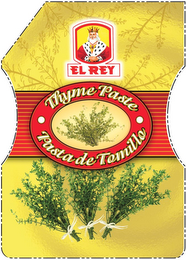 EL REY THYME PASTE PASTA DE TOMILLO logo