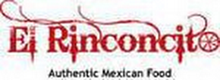 EL RINCONCIT AUTHENTIC MEXICAN FOOD logo