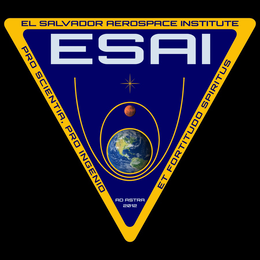 EL SALVADOR AEROSPACE INSTITUTE ESAI AD ASTRA 2012 ET FORTITUDO SPIRITUS PRO SCIENTIA, PRO INGENIO logo
