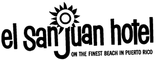 EL SAN JUAN HOTEL ON THE FINEST BEACH IN PUERTO RICO logo