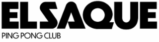 EL SAQUE PING PONG CLUB logo