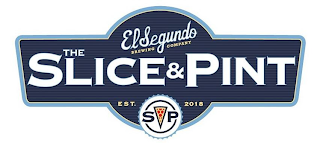 EL SEGUNDO BREWING COMPANY THE SLICE & PINT EST. 2018 SP logo