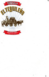 EL TEQUILENO TEQUILA · REPOSADO · logo