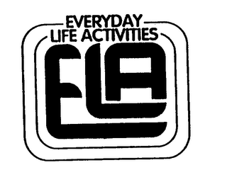ELA EVERYDAY LIFE ACTIVITES logo