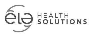 ELA HEALTH SOLUTIONS logo