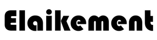 ELAIKEMENT logo