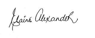ELAINE ALEXANDER logo