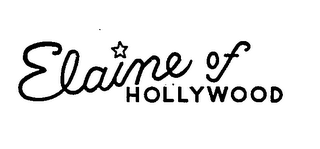 ELAINE OF HOLLYWOOD logo