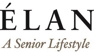 ELAN A SENIOR LIFESTYLE logo