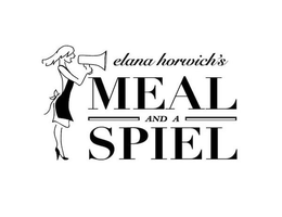 ELANA HORWICH'S MEAL AND A SPIEL logo