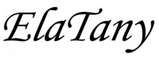 ELATANY logo