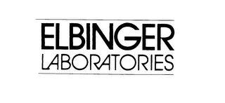 ELBINGER LABORATORIES logo