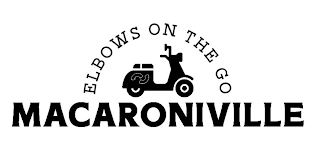 ELBOWS ON THE GO MACARONIVILLE logo