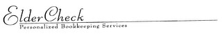 ELDER CHECK PERSONALIZED BOOKKEEPING SERVICES logo