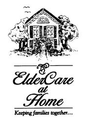 ELDERCARE AT HOME KEEPING FAMILIES TOGETHER... logo