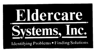 ELDERCARE SYSTEMS, INC. IDENTIFYING PROBLEMS - FINDING SOLUTIONS logo