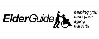 ELDERGUIDE HELPING YOU HELP YOUR AGING PARENTS logo