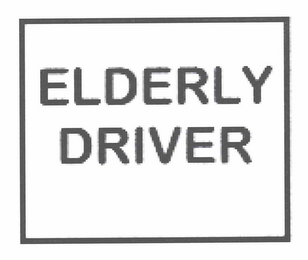 ELDERLY DRIVER logo