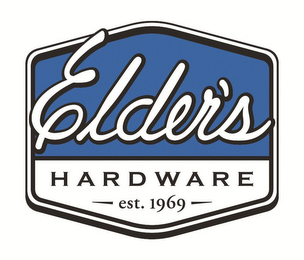 ELDER'S HARDWARE EST. 1969 logo