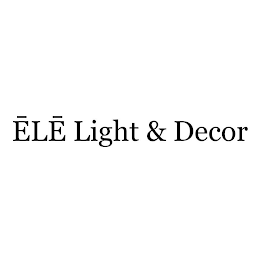 ELE LIGHT & DECOR logo