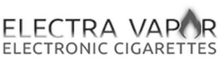 ELECTRA VAPOR ELECTRONIC CIGARETTES logo