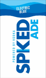ELECTRIC BLUE POWERED BY VODKA SPKED ADE logo