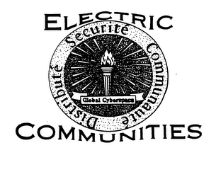 ELECTRIC COMMUNITIES SECURITE COMMUNAUTE DISTRIBUTE GLOBAL CYBERSPACE logo