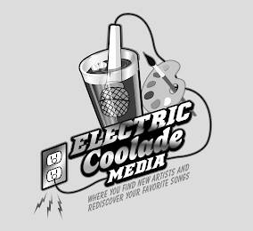 ELECTRIC COOLADE MEDIA WHERE YOU FIND NEW ARTISTS AND REDISCOVER YOUR FAVORITE SONGS logo