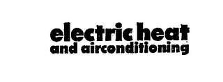 ELECTRIC HEAT AND AIRCONDITIONING logo
