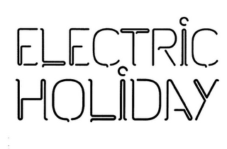 ELECTRIC HOLIDAY logo
