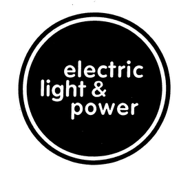 ELECTRIC LIGHT & POWER logo