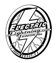 ELECTRIC LIGHTNING.COM SCOOTERS LLC. 1 (800) SCOOT-04 logo