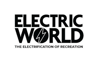 ELECTRIC WORLD THE ELECTRIFICATION OF RECREATION logo