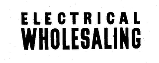 ELECTRICAL WHOLESALING logo