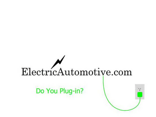 ELECTRICAUTOMOTIVE.COM DO YOU PLUG-IN? logo