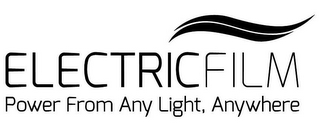 ELECTRICFILM POWER FROM ANY LIGHT, ANYWHERE logo
