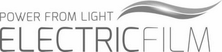 ELECTRICFILM POWER FROM LIGHT logo