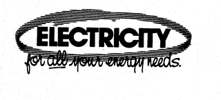 ELECTRICITY FOR ALL YOUR ENERGY NEEDS. logo