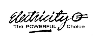 ELECTRICITY O = THE POWERFUL CHOICE logo
