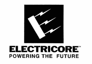 ELECTRICORE POWERING THE FUTURE logo