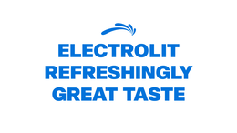 ELECTROLIT REFRESHINGLY GREAT TASTE logo