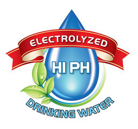ELECTROLYZED HI PH DRINKING WATER logo