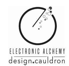 ELECTRONIC ALCHEMY DESIGN.CAULDRON logo