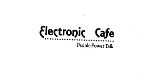ELECTRONIC CAFE PEOPLE POWER TALK logo